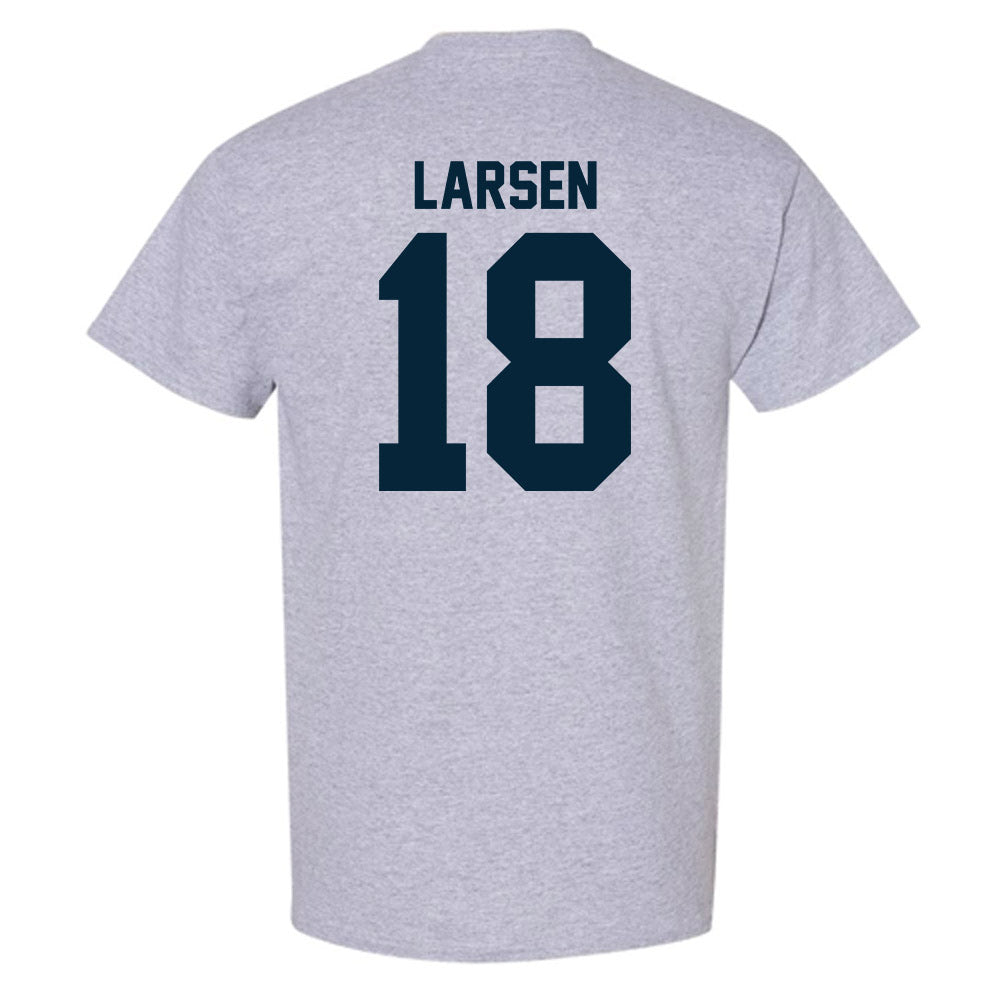 Utah State - NCAA Football : Ike Larsen - T-Shirt-1