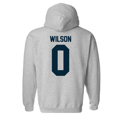 Utah State - NCAA Women's Basketball : Rachel Wilson - Hooded Sweatshirt-1