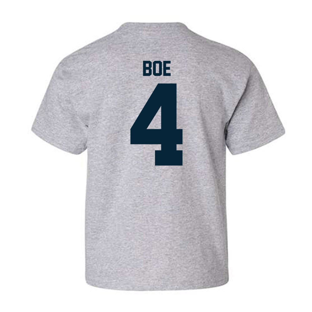 Utah State - NCAA Men's Basketball : Brayden Boe - Youth T-Shirt-1