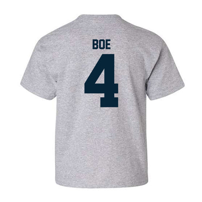 Utah State - NCAA Men's Basketball : Brayden Boe - Youth T-Shirt-1