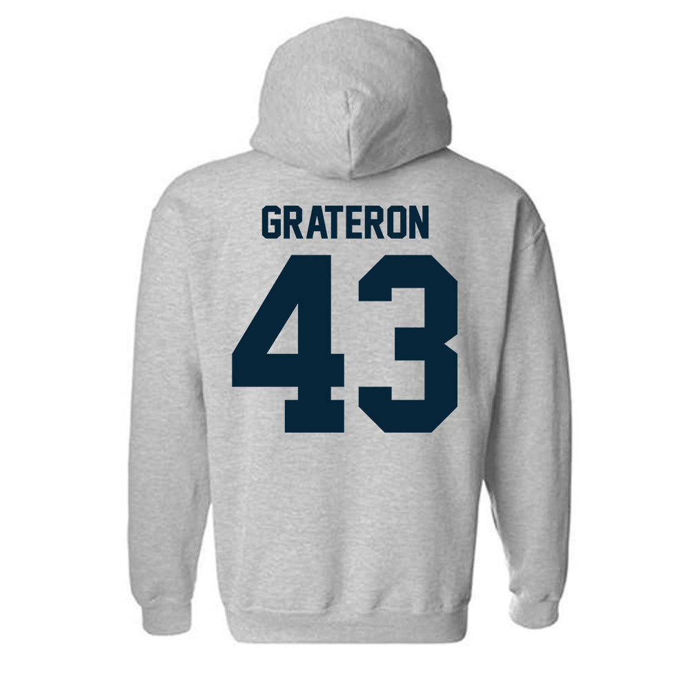 Utah State - NCAA Football : Diego Grateron - Hooded Sweatshirt-1
