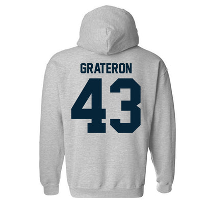 Utah State - NCAA Football : Diego Grateron - Hooded Sweatshirt-1