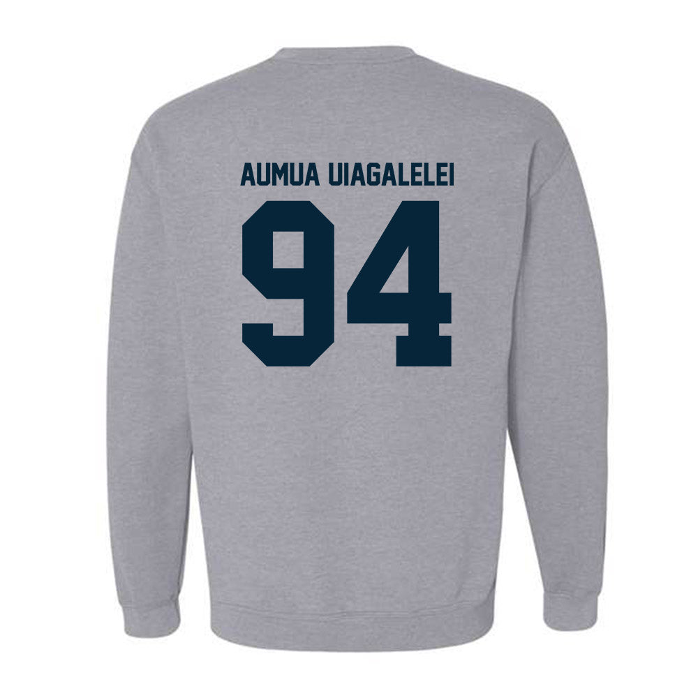 Utah State - NCAA Football : Kone Aumua Uiagalelei - Crewneck Sweatshirt-1