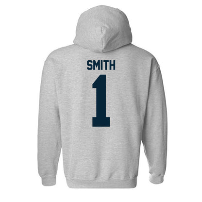 Utah State - NCAA Softball : Denay Smith - Hooded Sweatshirt-1