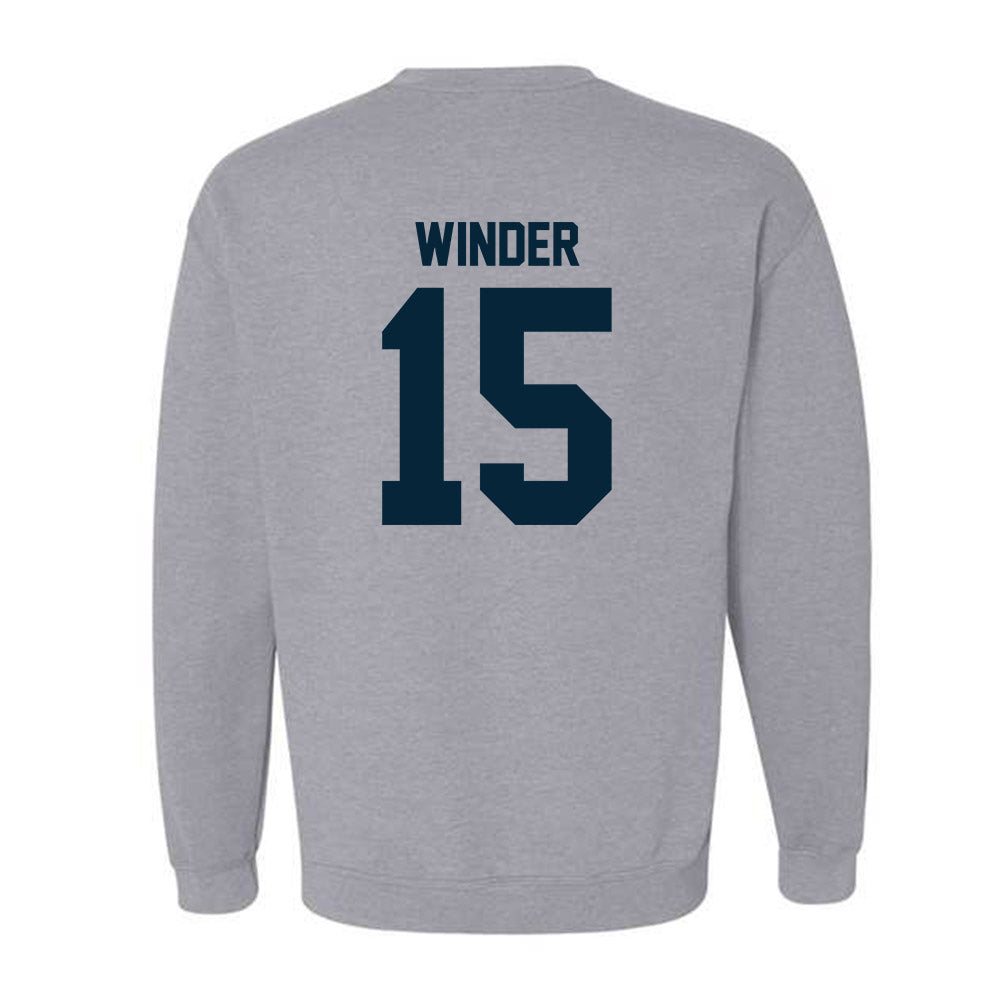 Utah State - NCAA Women's Soccer : Talia Winder - Crewneck Sweatshirt-1