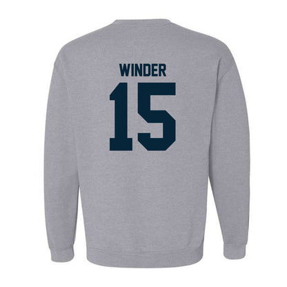 Utah State - NCAA Women's Soccer : Talia Winder - Crewneck Sweatshirt-1