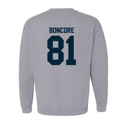 Utah State - NCAA Football : Nikko Boncore - Crewneck Sweatshirt-1