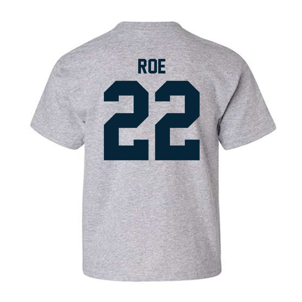 Utah State - NCAA Women's Soccer : Hannah Roe - Youth T-Shirt-1