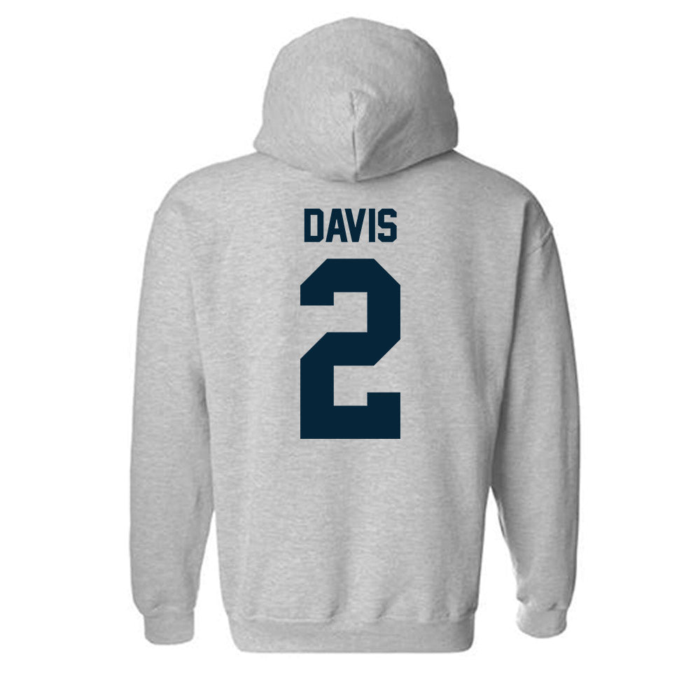 Utah State - NCAA Football : Miles Davis - Hooded Sweatshirt-1