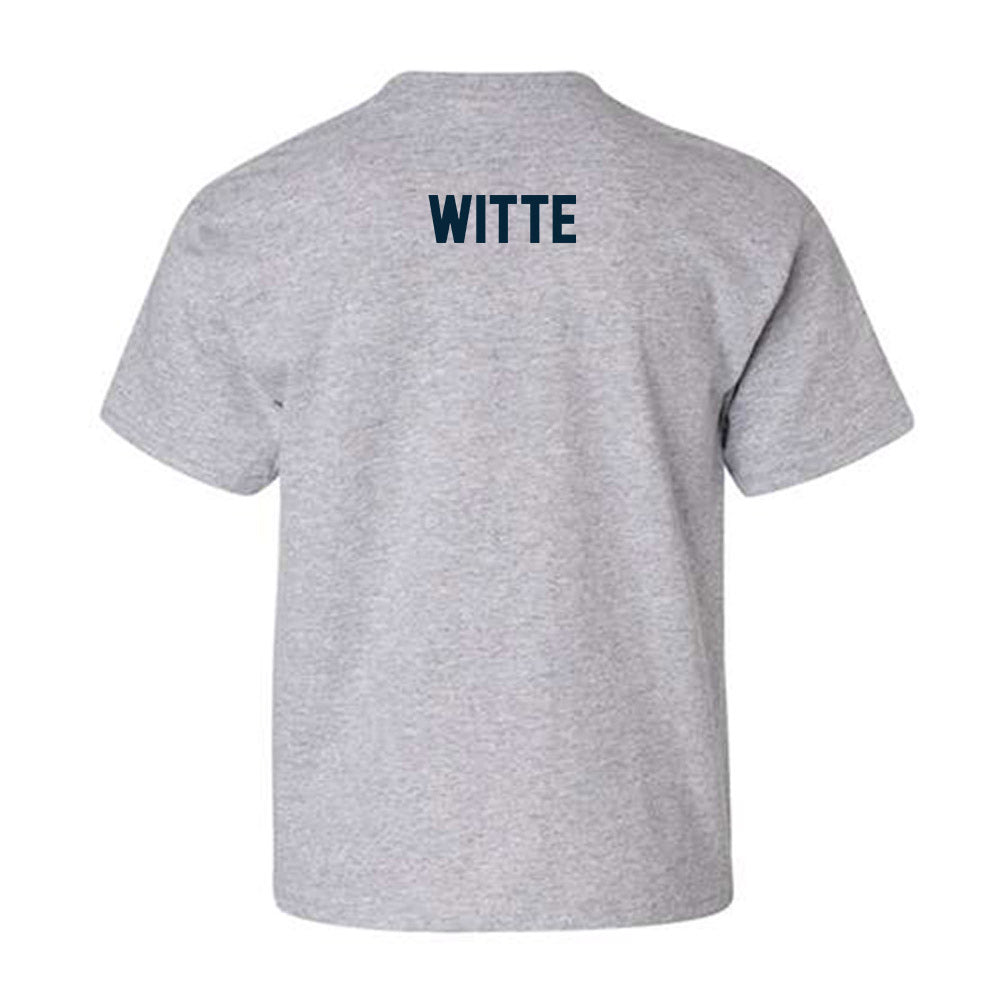 Utah State - NCAA Women's Gymnastics : Mya Witte - Youth T-Shirt-1
