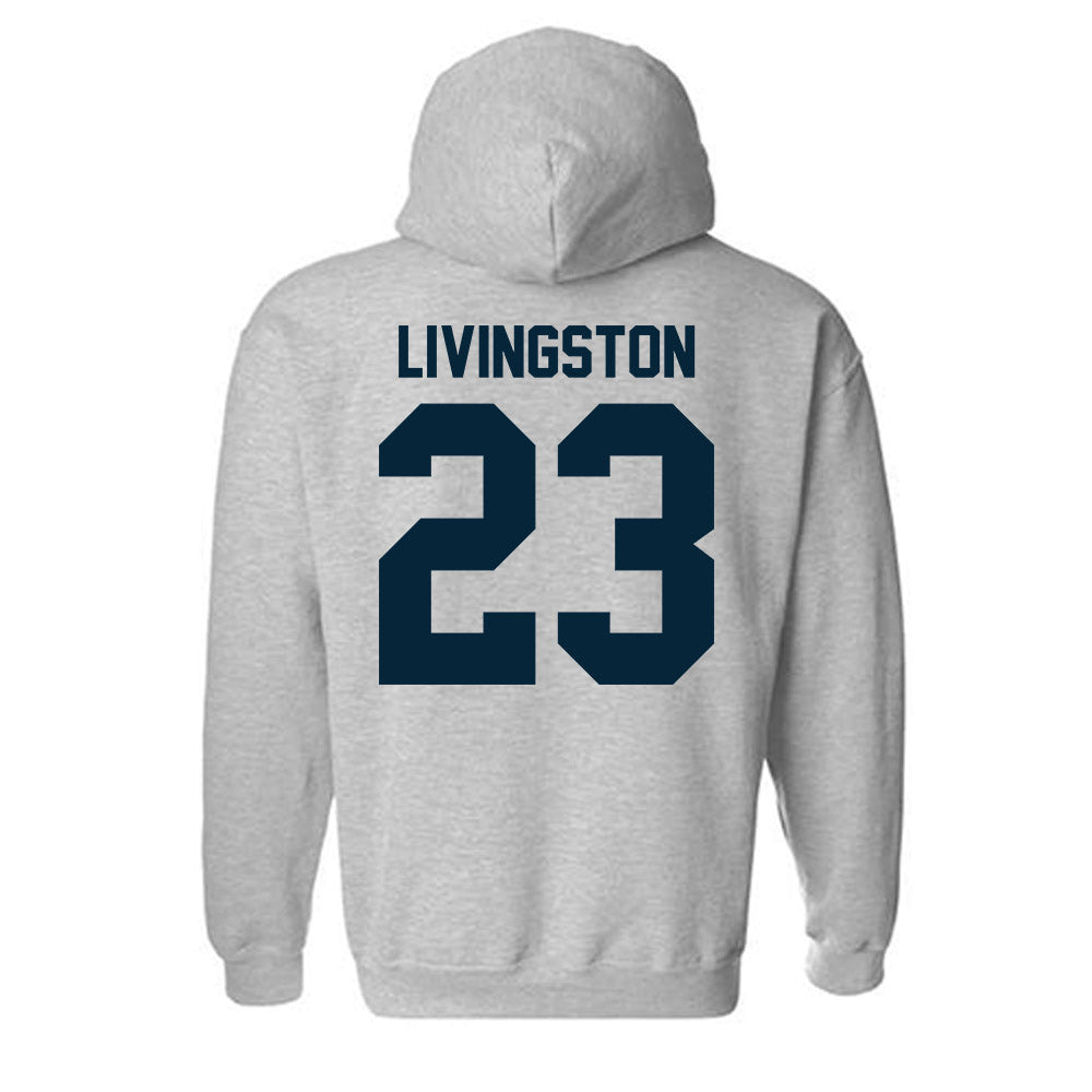 Utah State - NCAA Women's Basketball : Elise Livingston - Hooded Sweatshirt-1