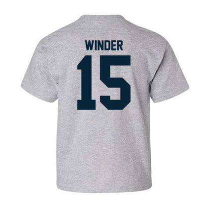 Utah State - NCAA Women's Soccer : Talia Winder - Youth T-Shirt-1