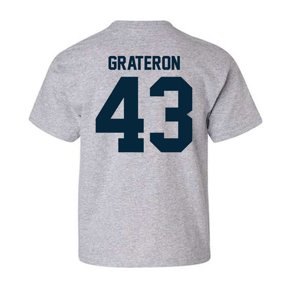 Utah State - NCAA Football : Diego Grateron - Youth T-Shirt-1