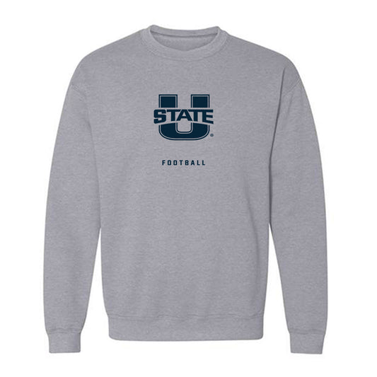 Utah State - NCAA Football : Ike Larsen - Crewneck Sweatshirt-0