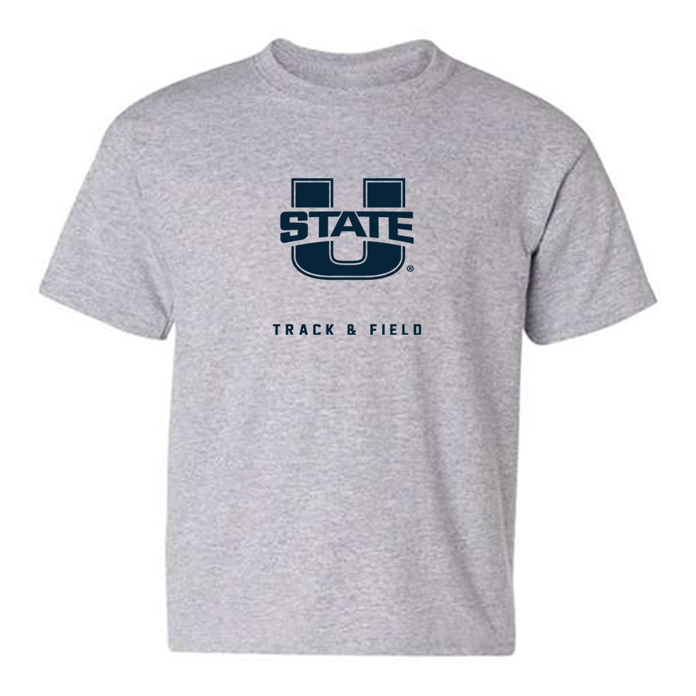 Utah State - NCAA Men's Track & Field : Mackenzie Patten - Youth T-Shirt-0