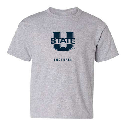 Utah State - NCAA Football : Grayson Brousseau - Youth T-Shirt-0