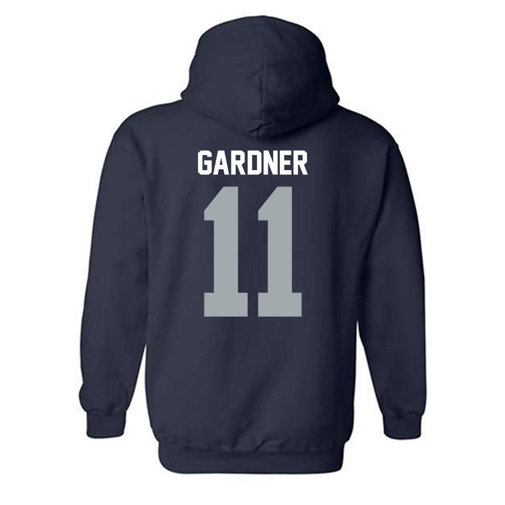 Utah State - NCAA Baseball : Hayden Gardner - Hooded Sweatshirt-1