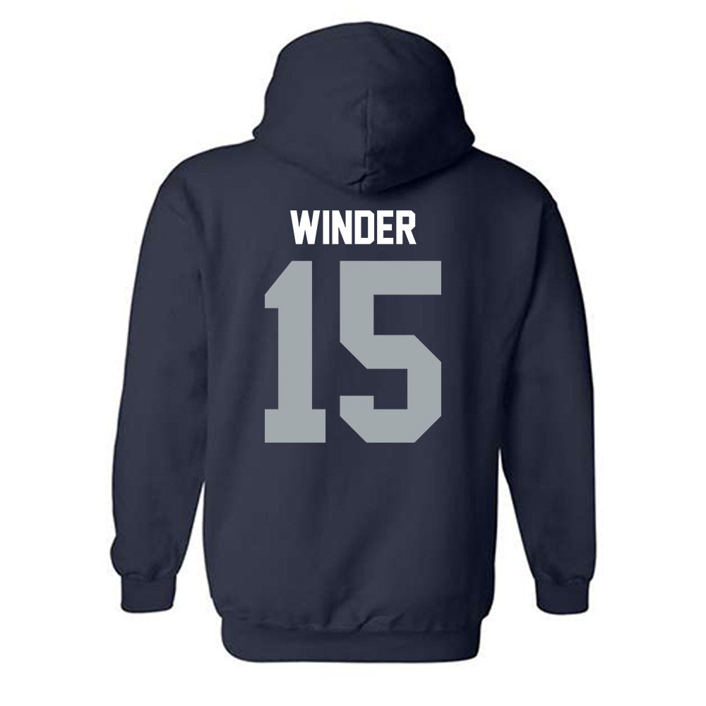 Utah State - NCAA Women's Soccer : Talia Winder - Hooded Sweatshirt-1