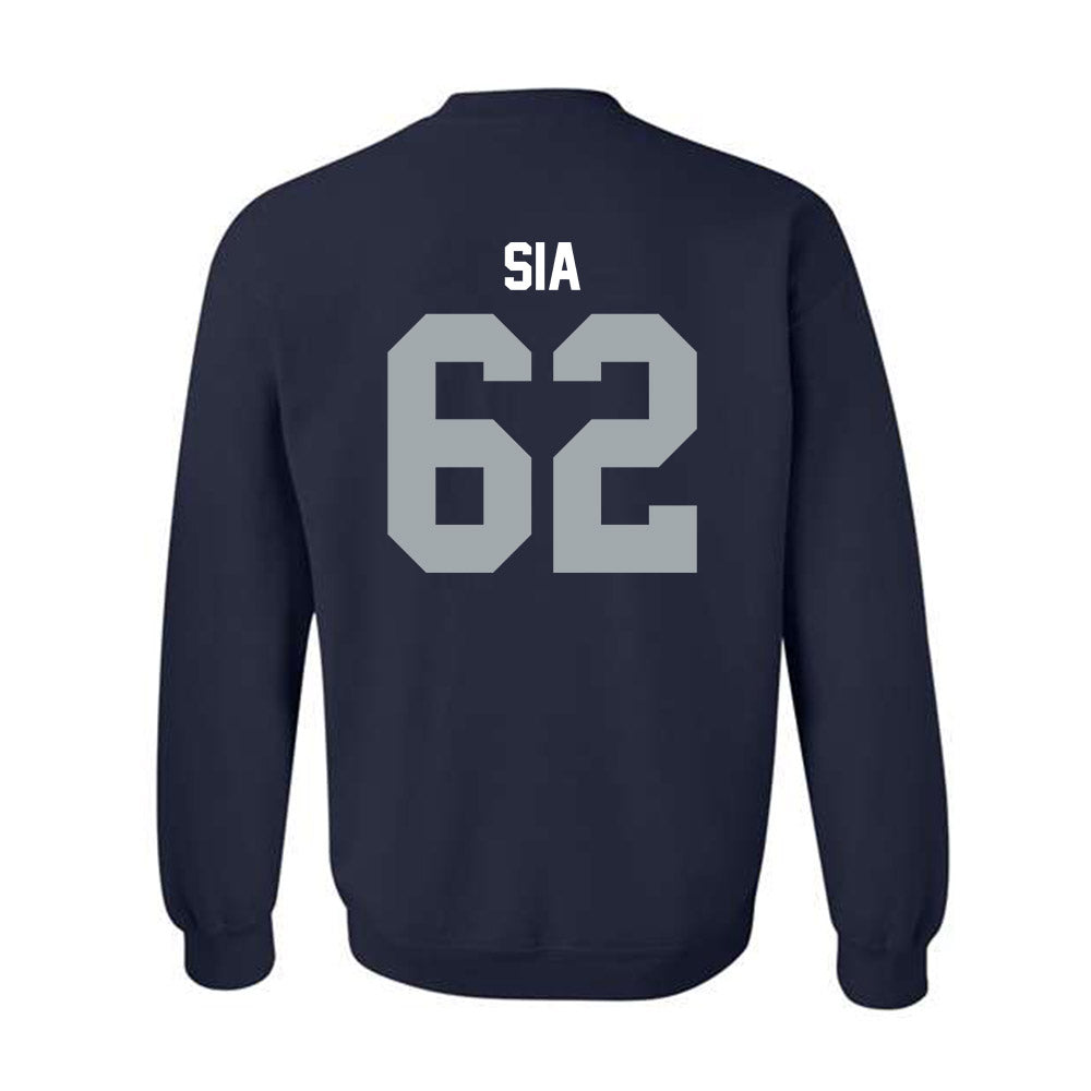 Utah State - NCAA Football : Jr Sia - Crewneck Sweatshirt-1