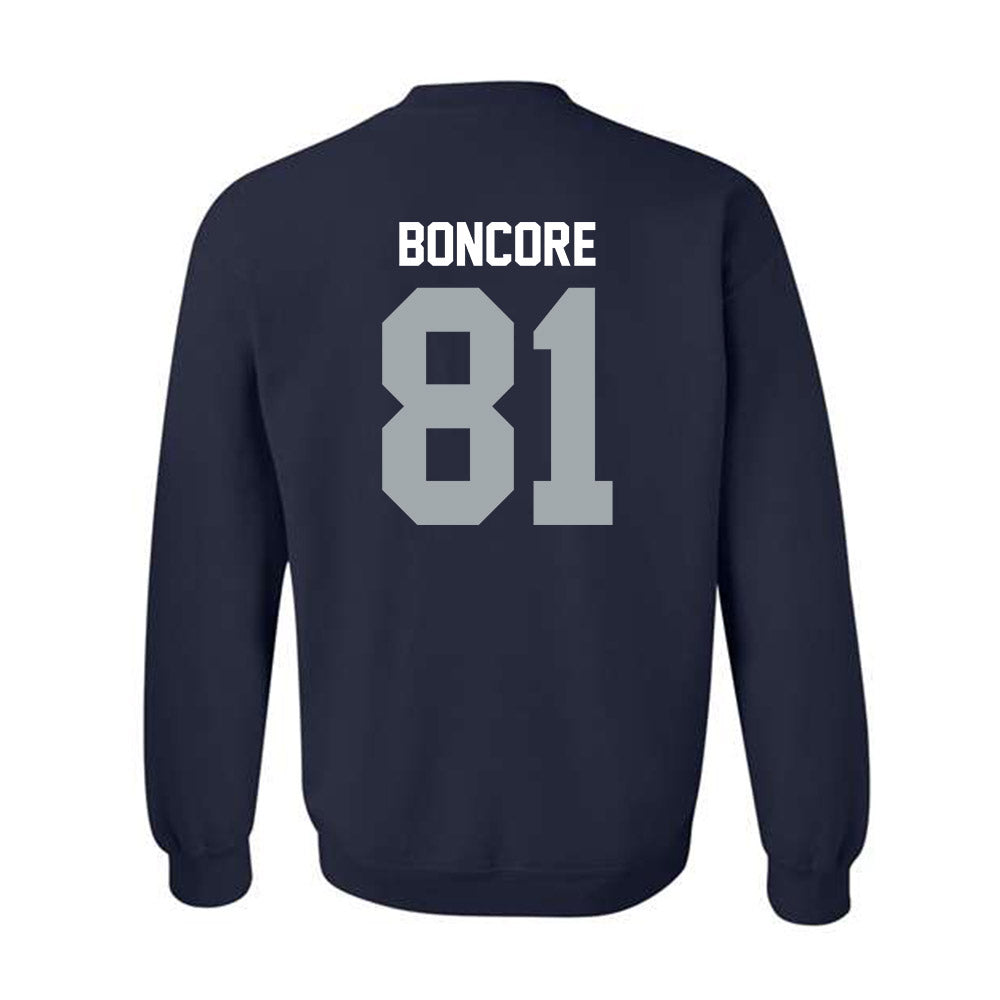 Utah State - NCAA Football : Nikko Boncore - Crewneck Sweatshirt-1