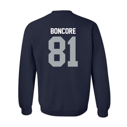 Utah State - NCAA Football : Nikko Boncore - Crewneck Sweatshirt-1
