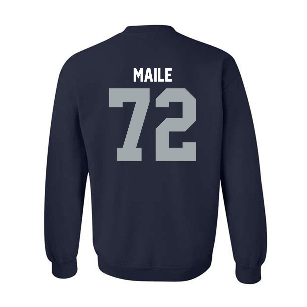 Utah State - NCAA Football : George Maile - Crewneck Sweatshirt-1