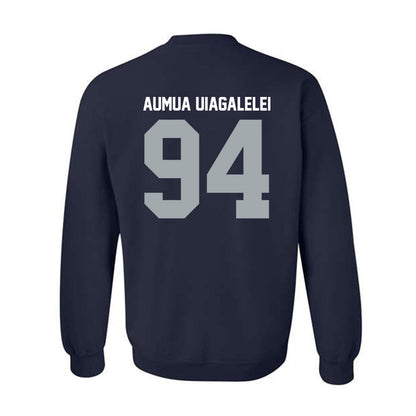 Utah State - NCAA Football : Kone Aumua Uiagalelei - Crewneck Sweatshirt-1