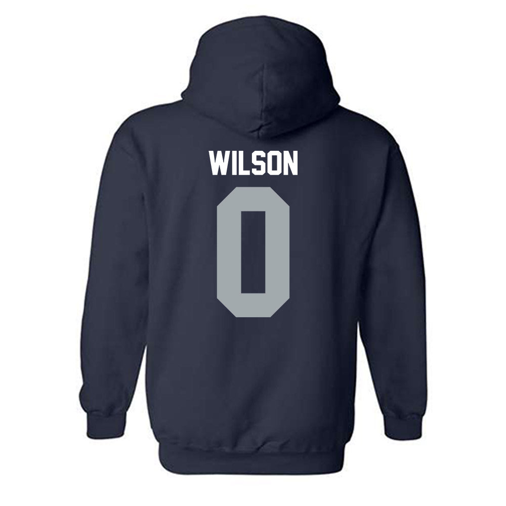Utah State - NCAA Women's Basketball : Rachel Wilson - Hooded Sweatshirt-1