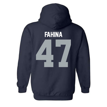 Utah State - NCAA Football : Naki Fahina - Hooded Sweatshirt-1