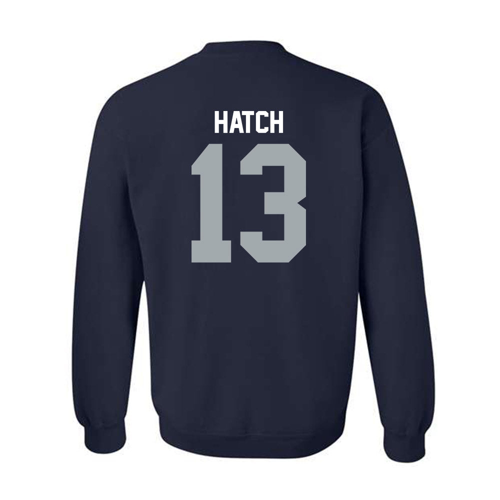 Utah State - NCAA Football : Hyrum Hatch - Crewneck Sweatshirt-1