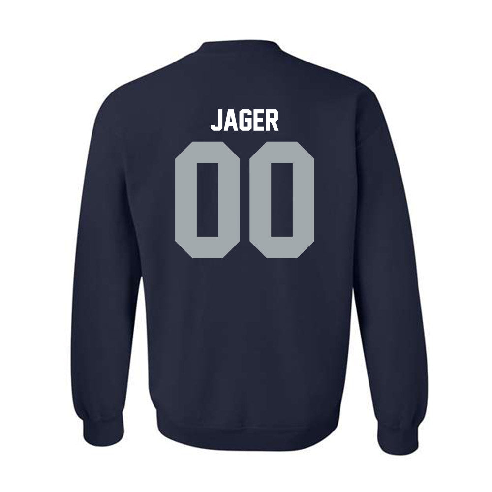 Utah State - NCAA Football : Abe Jager - Crewneck Sweatshirt-1