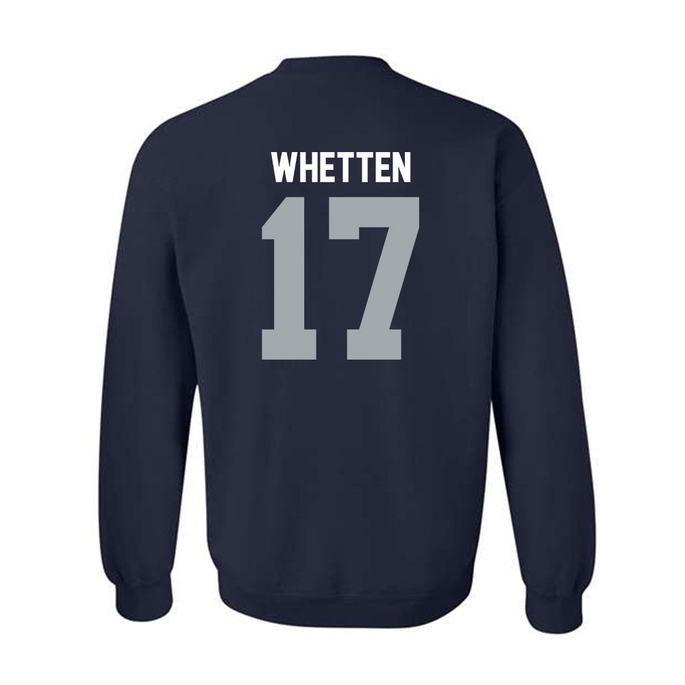 Utah State - NCAA Baseball : Davis Whetten - Crewneck Sweatshirt-1