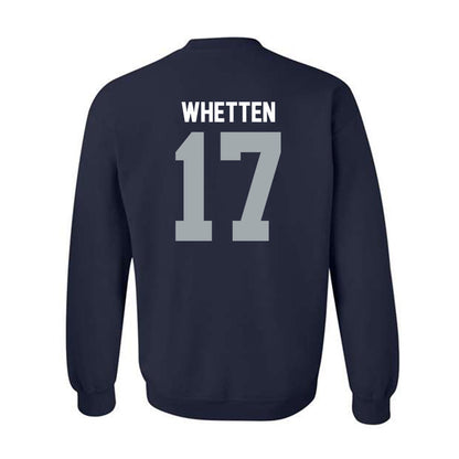 Utah State - NCAA Baseball : Davis Whetten - Crewneck Sweatshirt-1
