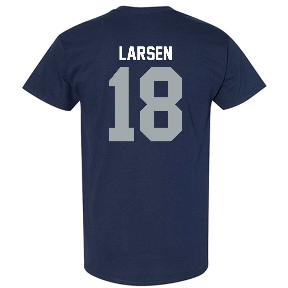 Utah State - NCAA Football : Ike Larsen - T-Shirt-1