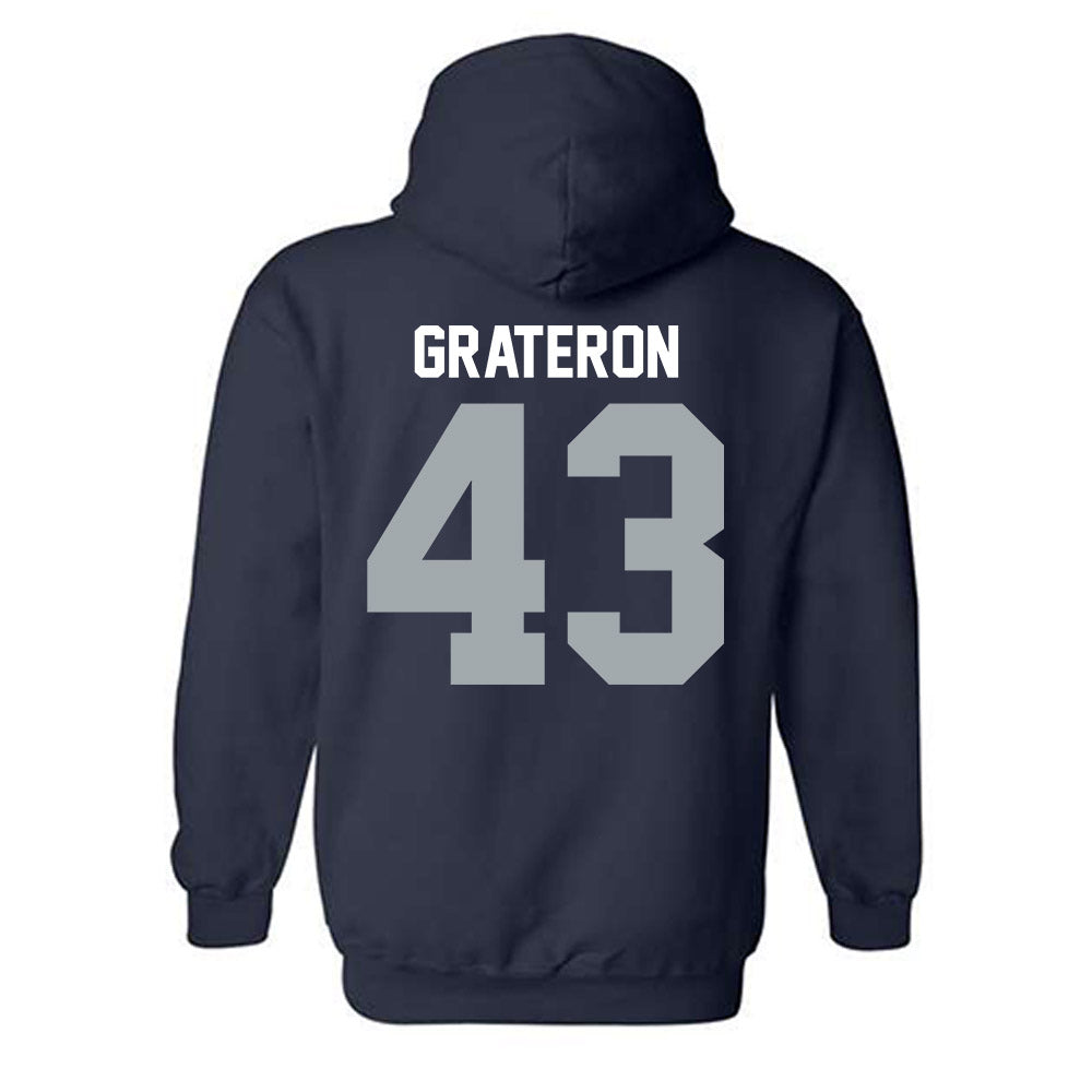 Utah State - NCAA Football : Diego Grateron - Hooded Sweatshirt-1