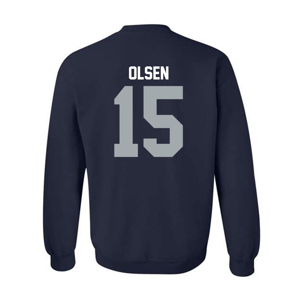 Utah State - NCAA Football : Ty Olsen - Crewneck Sweatshirt-1