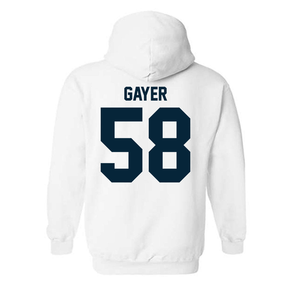 Utah State - NCAA Football : John Gayer - Hooded Sweatshirt-1