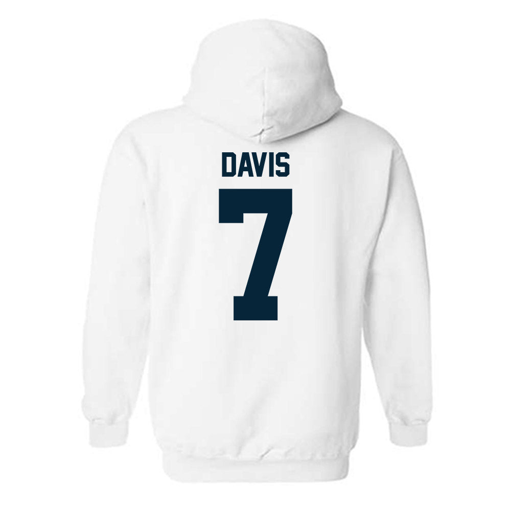 Utah State - NCAA Football : Kahanu Davis - Hooded Sweatshirt-1