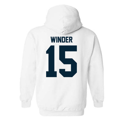 Utah State - NCAA Women's Soccer : Talia Winder - Hooded Sweatshirt-1
