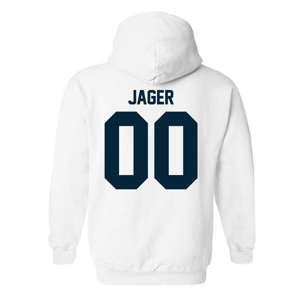 Utah State - NCAA Football : Abe Jager - Hooded Sweatshirt-1
