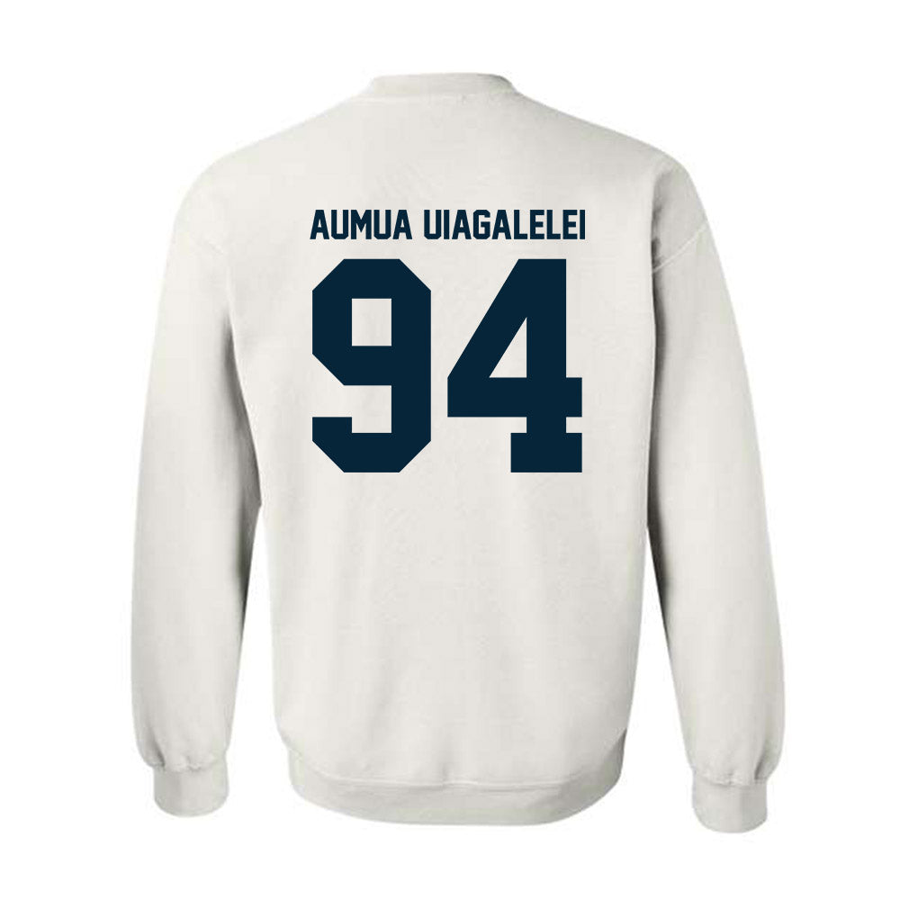 Utah State - NCAA Football : Kone Aumua Uiagalelei - Crewneck Sweatshirt-1