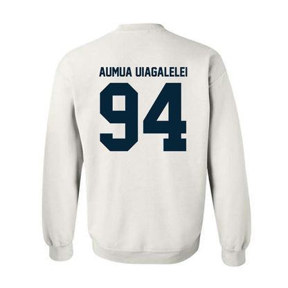 Utah State - NCAA Football : Kone Aumua Uiagalelei - Crewneck Sweatshirt-1