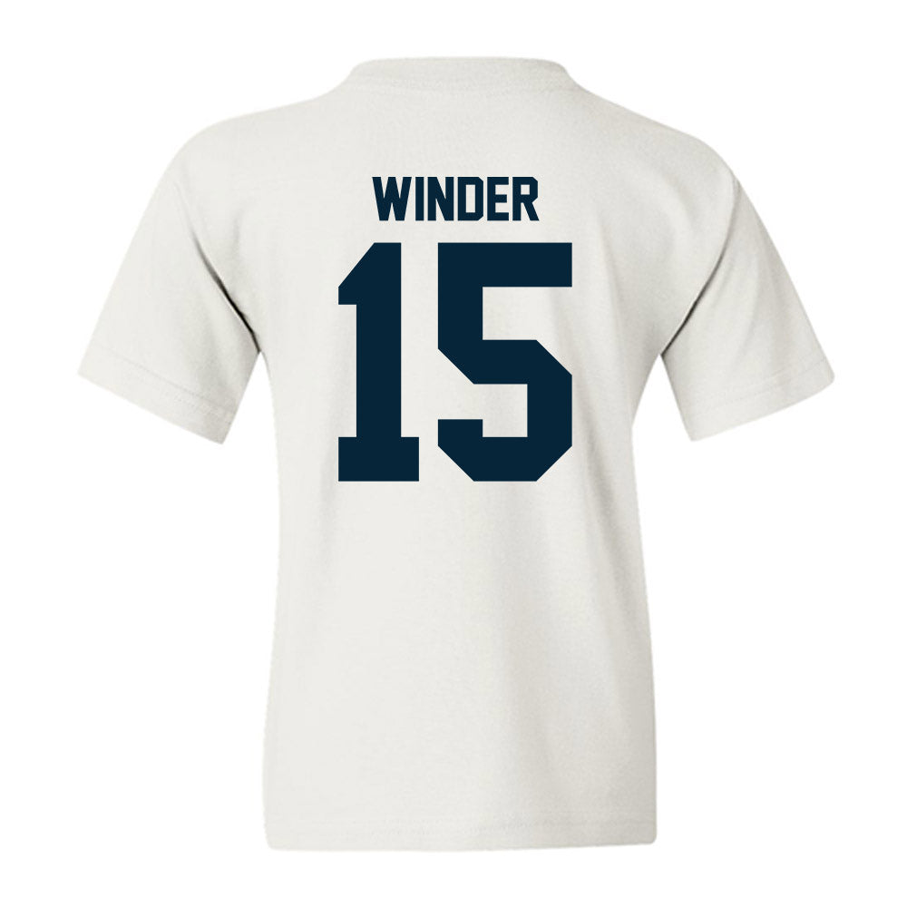Utah State - NCAA Women's Soccer : Talia Winder - Youth T-Shirt-1