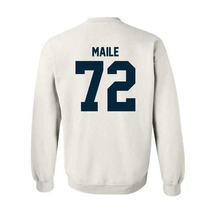Utah State - NCAA Football : George Maile - Crewneck Sweatshirt-1