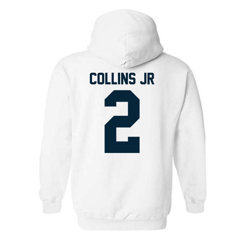 Utah State - NCAA Men's Basketball : Mj Collins Jr - Hooded Sweatshirt-1
