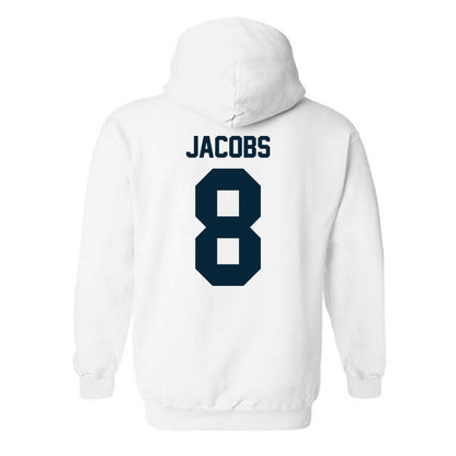 Utah State - NCAA Football : Javen Jacobs - Hooded Sweatshirt-1