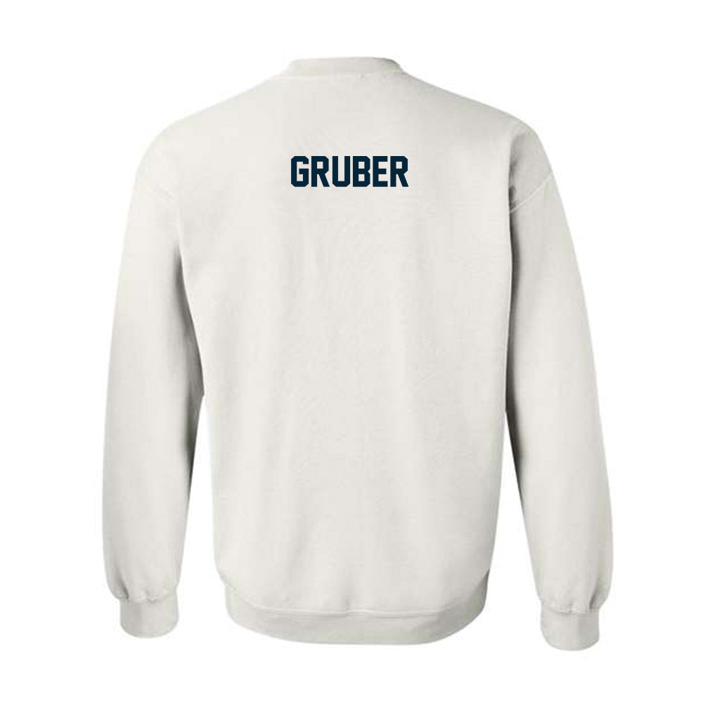 Utah State - NCAA Women's Gymnastics : Mara Gruber - Crewneck Sweatshirt-1
