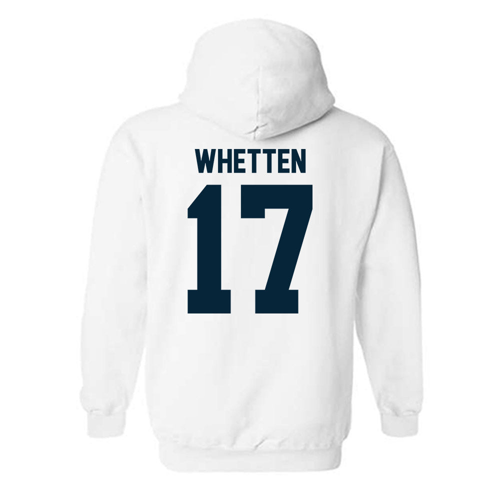 Utah State - NCAA Baseball : Davis Whetten - Hooded Sweatshirt-1