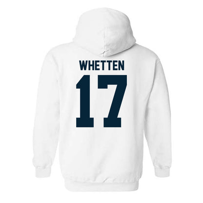 Utah State - NCAA Baseball : Davis Whetten - Hooded Sweatshirt-1
