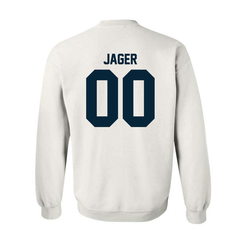 Utah State - NCAA Football : Abe Jager - Crewneck Sweatshirt-1